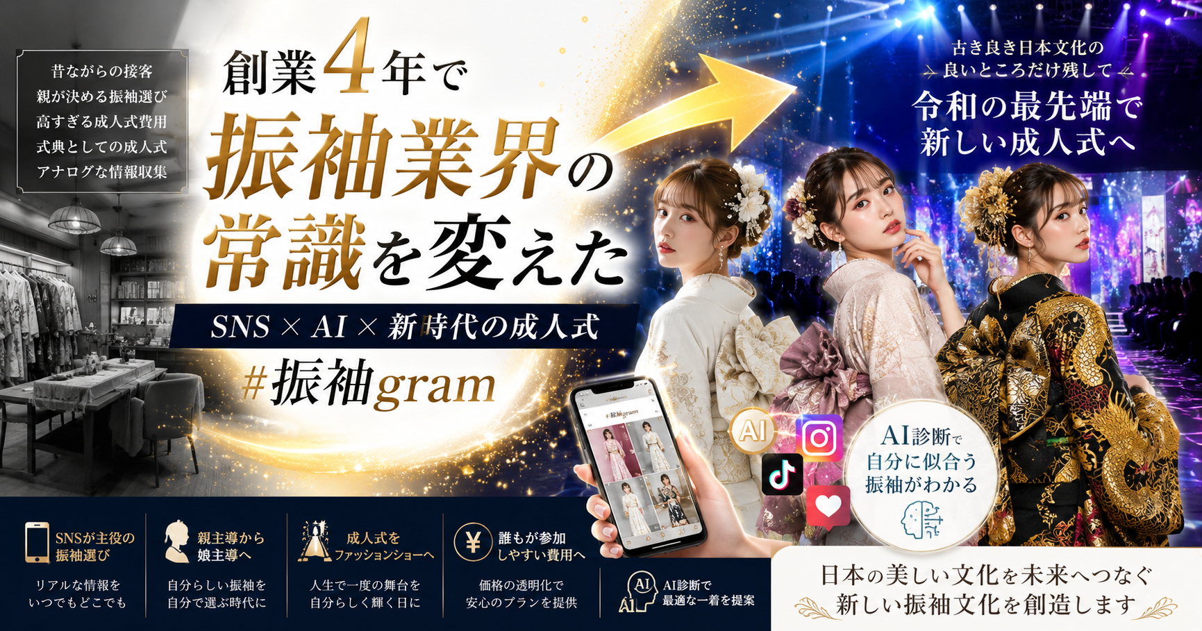 振袖レンタル業界の常識を変えた4年間｜ミスユニバースジャパン運営会社が挑む令和の成人式革命